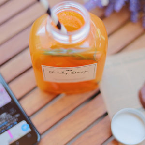 カフェでTwitter